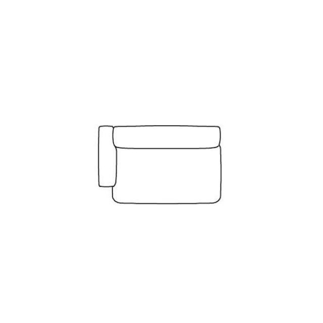 Normann Copenhagen Rope Modular Sofa 300 Wide Left Armrest