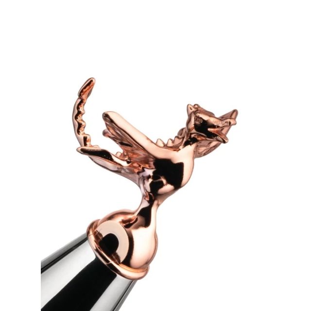 Alessi REXDRARAME Tea Rex Whistle Replacement for 9093 Kettle - Copper