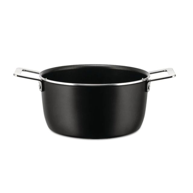 Alessi AJM101/20B Pots & Pans Casserole with Two Handles