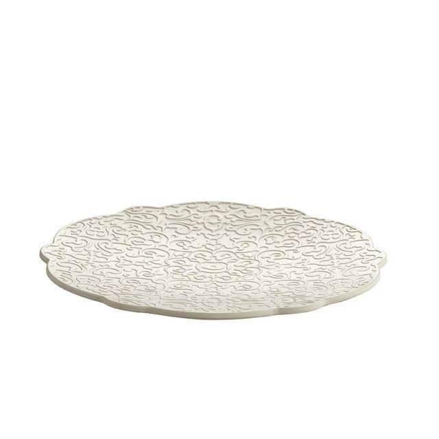 Alessi MW72/77 W Dressed En Plein Air Saucer For Mocha (Priced Each, Sold in Sets of 4)