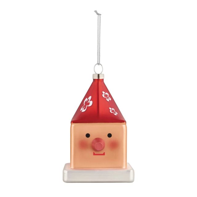 Alessi GJ02 15 LE Palle Quadrate Cubocchio Christmas Ornament