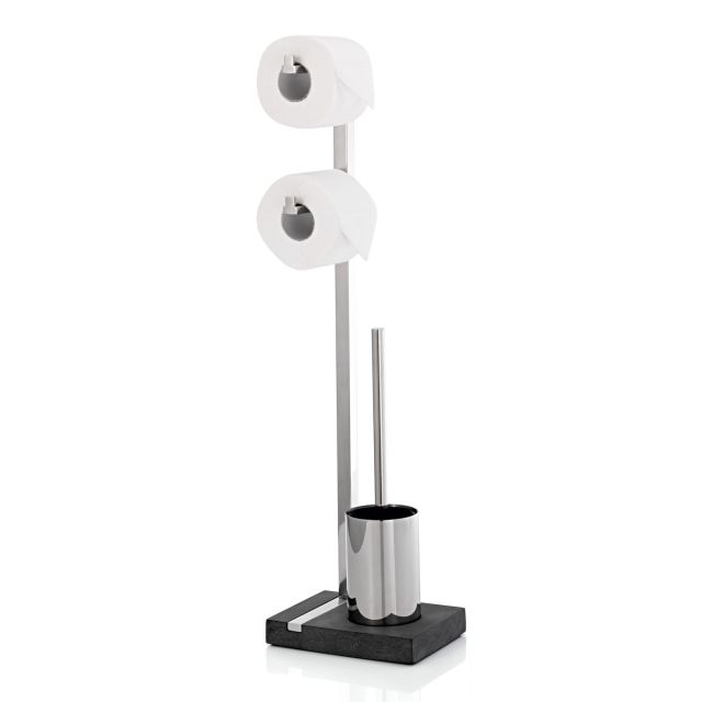 Blomus Menoto Toilet Butler, Polished