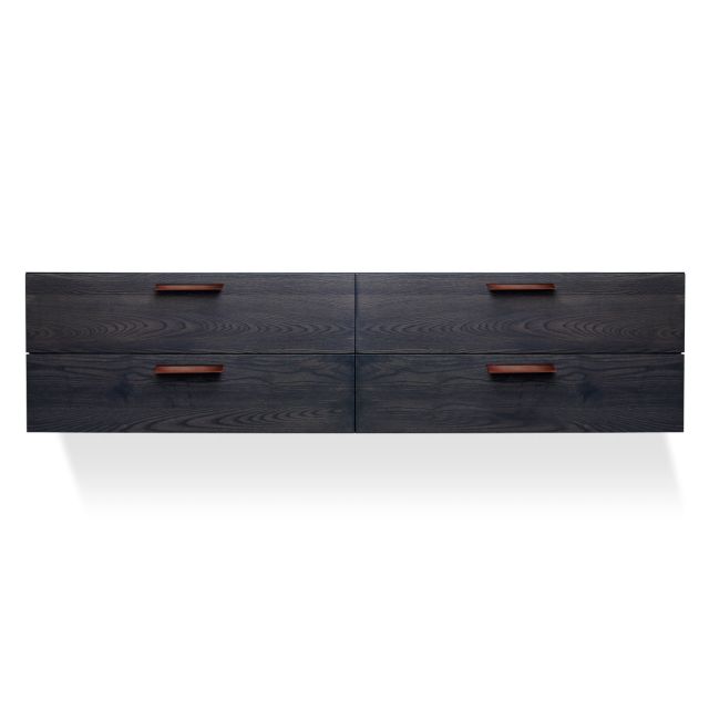 Blu Dot Shale 4 Drawer Wall-Mounted Cabinet