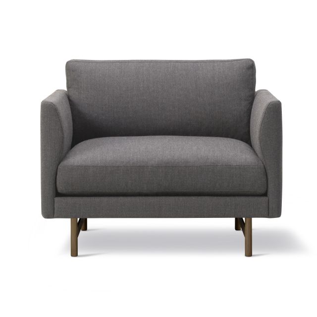 Fredericia Calmo 80 Wood Base Lounge Chair