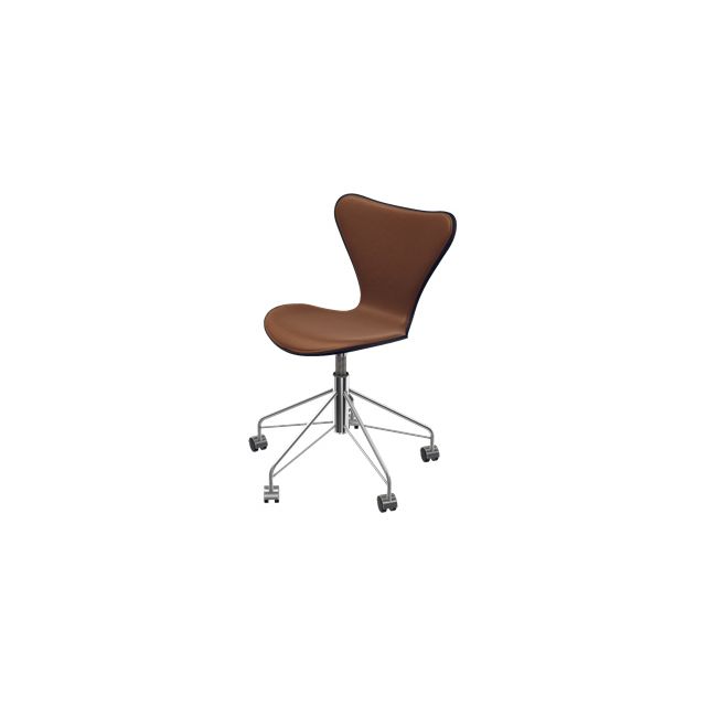 Fritz Hansen Series 7™ Swivel Chair (Front Upholstered)