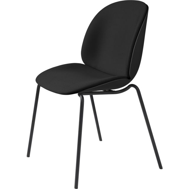 GUBI Beetle 4-Leg Stackable Dining Chair (Front Upholstered)