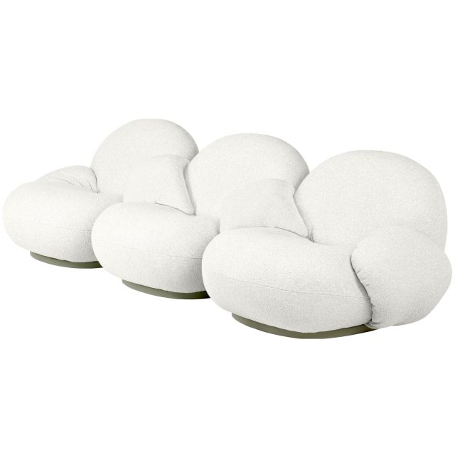 GUBI Pacha Outdoor 3 Seater Sofa (Fully Upholstered)