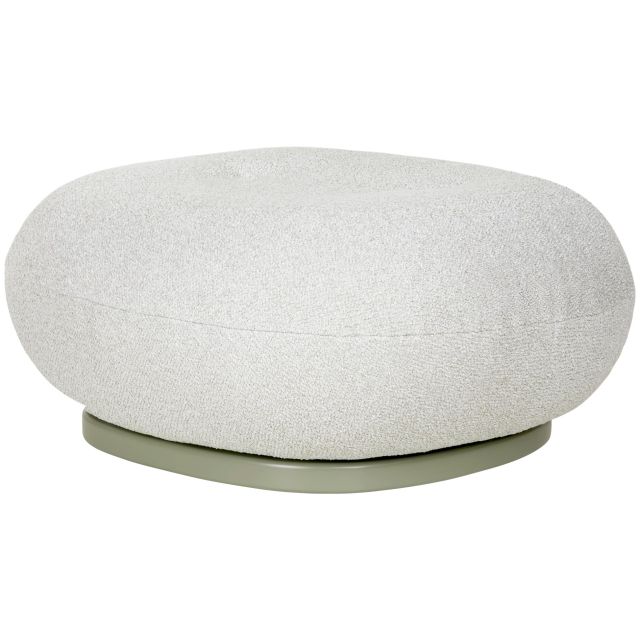 GUBI Pacha Outdoor Swivel Ottoman (Fully Upholstered)