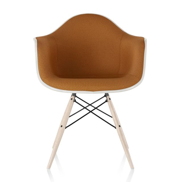 Herman Miller Eames® Molded Fiberglass Armchair - Upholstered