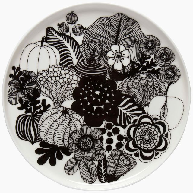 Marimekko Siirtolapuutarha Plate - 20 cm