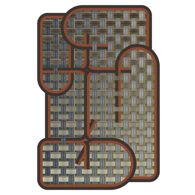 Moooi Yarn Box Tangle Menjangan Carpet
