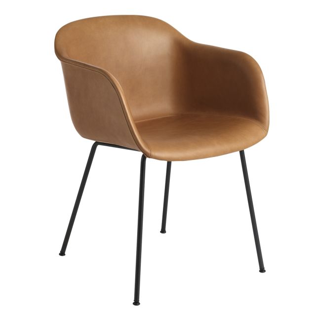 Muuto Upholstered Fiber Armchair - Tube Base