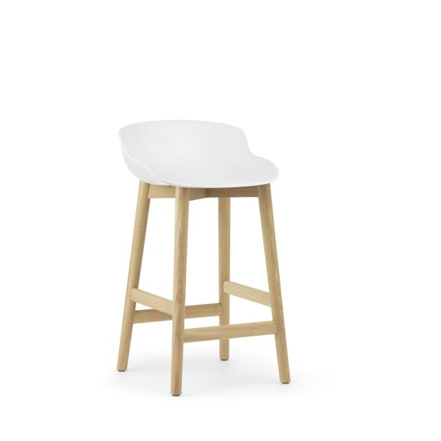 Normann Copenhagen Hyg Wood Base Barstool