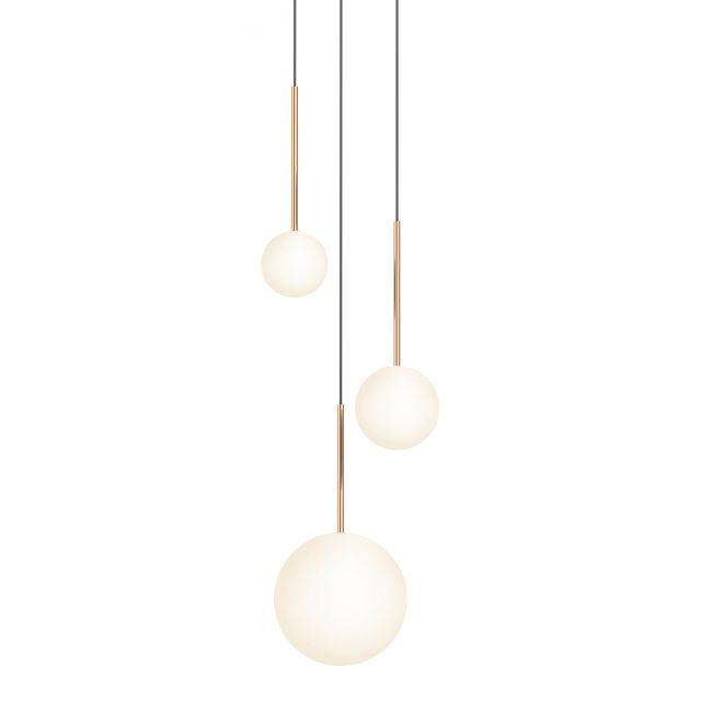 Pablo Bola 3 Sphere Pendant Chandelier