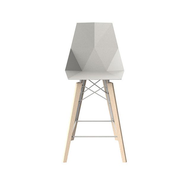 Vondom Faz Bar Stool - Wood Leg (Priced Each, Sold in Sets of 4)